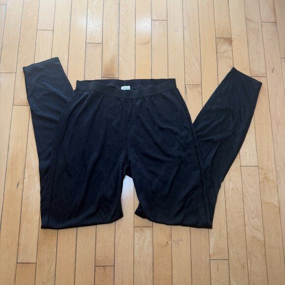 PEPPER Womens Base Layer Pants Black Size Large Ski Snowboard - Picture 2 of 8